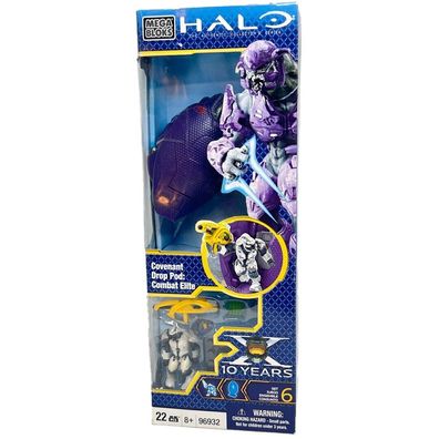 Mega Bloks Halo 96932 Covenant Drop God Combat Elite Bausatz 22 Teile Sammler