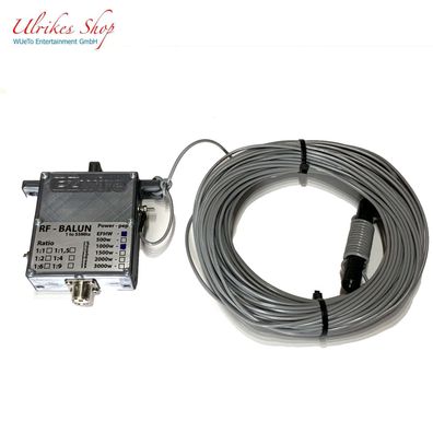 EZWire EFHW Antenne 80m-10m kein Tuner erforderlich