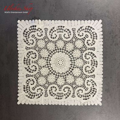 Echte Plauener Spitze - Deckchen 30x30cm