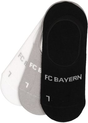 FC Bayern München Kinder No-Show Socken 3er-Set 34505