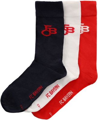 FC Bayern München Kinder Socken 3er-Set FCB 35681