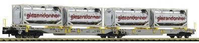 Fleischmann 825009 Doppeltaschenwagen -2000 AAE + Giezendan Spur N