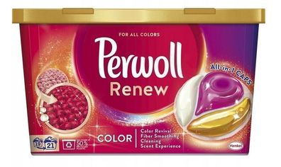 Perwoll Renew Color Caps, 21 Stück