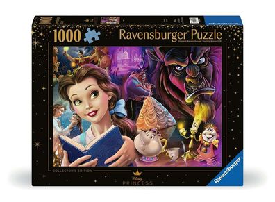 Ravensburger, Belle, die Disney Prinzessin, 1000 Teile Puzzle, Größe 70 x 50 cm