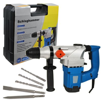 EBH-1500 Bohrhammer Schlaghammer Meisselhammer Bohrmaschine Schlagbohrmaschine