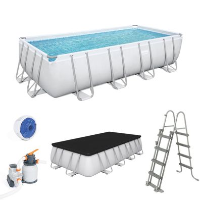 Bestway Swimmingpool Pool Gartenpool Schwimmbad Schwimmbecken Pumpe Set 56466