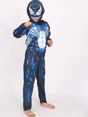 Venom Muscle Kostüm Cosplay Kinder Jungen Halloween Kinderkostüm