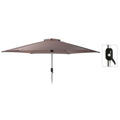 ProGarden Sonnenschirm Mardi 270 cm Taupe