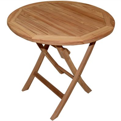 Teak Klapptisch Salerno ? 80 cm