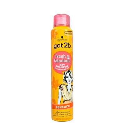 Schwarzkopf Got2b/Fresh&Fabulous Dry Shampoo "Texture" 200ml/Haarstyling