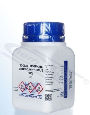 Natriumhydrogenphosphat, wasserfrei 99% Loba AR Op.500 g