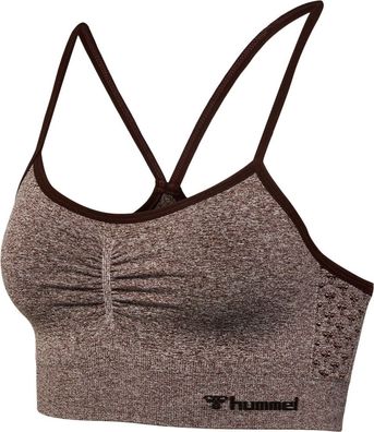 Hummel Damen Sport Top Hmlci Seamless Scrunch Sports Bra