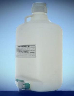 Destilliertes Wasser Flasche niedrige Form 10000ml