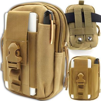 Outdoor Taktische Handy Gürteltasche Bauchtasche Armee Hüfttasche Herren Retoo