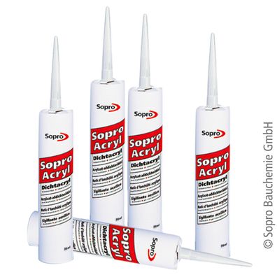 12x Sopro Dichtacryl weiss 310ml