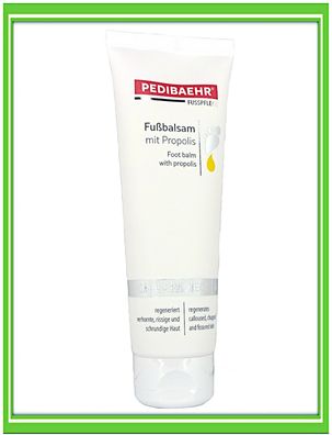 Pedibaehr Propolis Fußcreme Hornhautbalsam Schrundensalbe 125ml |€64, /L