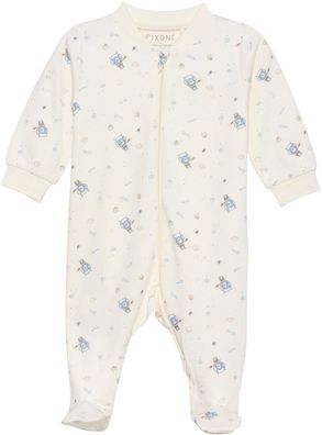 Fixoni Kinder Schlafanzug Nightsuit w. zipper a. foot