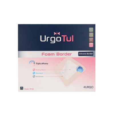 UrgoTül Foam Border Lipidokolloid-Schaumstoffverband - Verschiedene Maße & Mengen