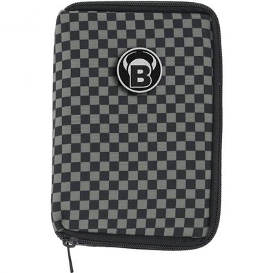 BULL'S TP Premium Dartcase schwarz/grau | Dart Case Etui Tasche für Dartpfeile