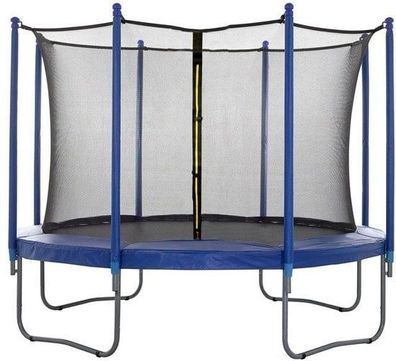 Trampolin Sicherheitsnetz 244 cm - 165 cm hoch, 6 Pfosten Befestigung