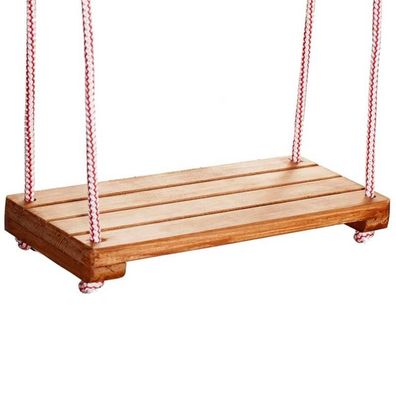Robuste Holzschaukel für Spielplätze - Belastung bis 100+ kg