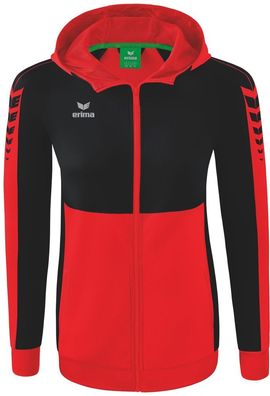 Erima Damen Six Wings Trainingsjacke Mit Kapuze 22-0010