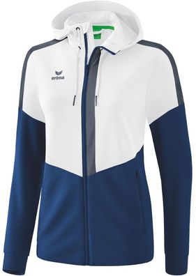 Erima Damen Squad Trainingsjacke Mit Kapuze 20-0012