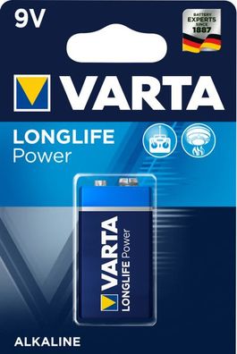 VARTA Batterie High 9Volt Blister