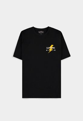 Pokémon - Pikachu Electrifying Line Art Men's Short Sleeved Loose Fit T-shirt