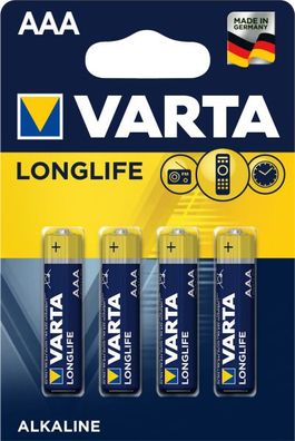 VARTA Batterie Longlife AAA 4er Blister