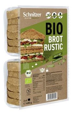 Schnitzer Glutenfreiheit Bio Brot Rustic 430g