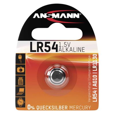 Ansmann - Batterie LR54 - Alkalisch