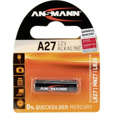 Ansmann A27 - Batterie 27A - Alkalisch