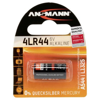 Ansmann - Batterie 4LR44 - Alkalisch