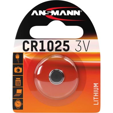 Ansmann - Batterie CR1025 - Li