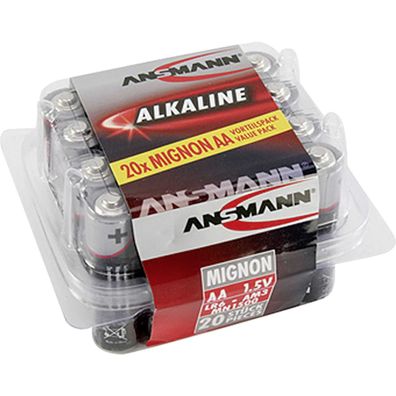 Ansmann Mignon - Batterie 20 x AA-Typ - Alkalisch