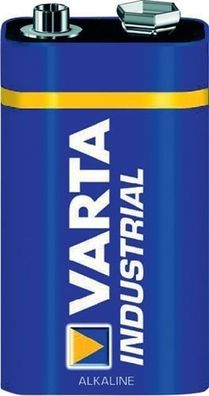 Varta Batterie Industrial 9V E-Block - Alkaline 4022 6LR61