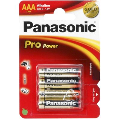 Panasonic Batterie ProPower4Micro Blister