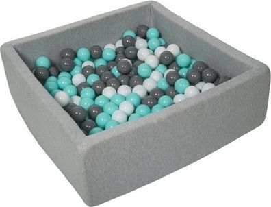 Kompakte Ballenbad mit Aufbewahrungstasche - 90x90 cm - 300 Bälle