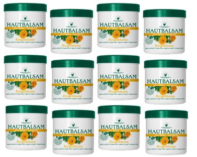 Herbamedicus Ringelblumen Balsam spröde rissige Haut, 12x 250 ml