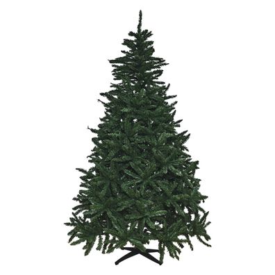 Einfacher Kunst-Weihnachtsbaum 220 cm - Schnell aufgebaut mit Ausrollsystem