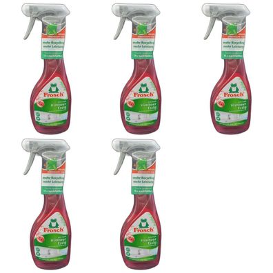 9,20EUR/1l 5 x Frosch Himbeer-Essig Kalkreiniger Anti-Kalk Reinigung 500ml