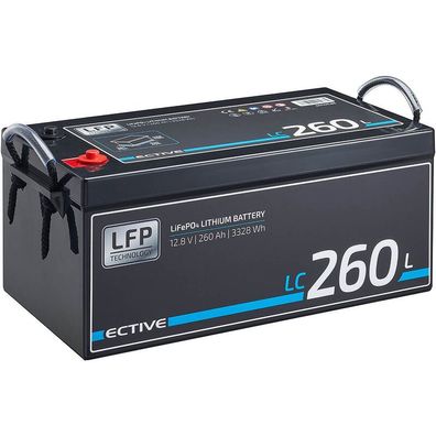 ECTIVE LC 260L 12V LiFePO4 Lithium Versorgungsbatterie 260 Ah