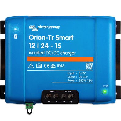 Victron Orion-Tr Smart 12/24-15A DC-DC Ladegerät isoliert (360W)