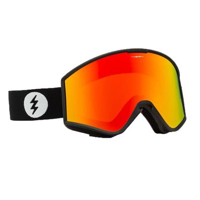 Electric Schneebrille Kleveland Matte Black red chrome