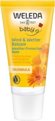 Weleda 3x WELEDA Calendula Wind & Wetter Balsam 30ml