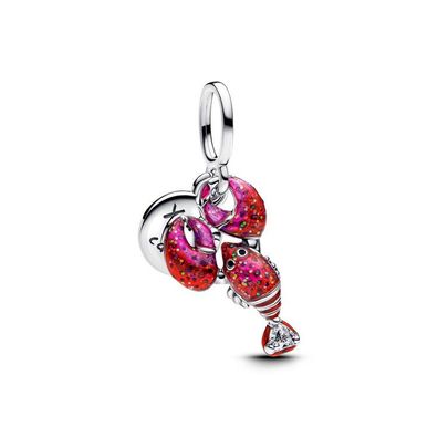 Bead - Silber - Hummer Charm-Anhänger