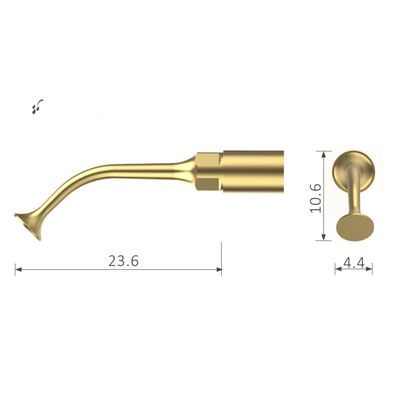 Xpedent Ultraschallspitze UL2 für Mectron* Sinuslifting - Sinus-Membran-Separator, 2