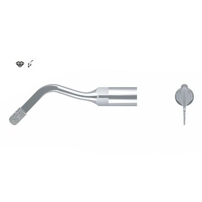 Xpedent Ultraschallspitze SL1 für EMS Chirurgie - Diamantbeschichtet, ideal für Sinus