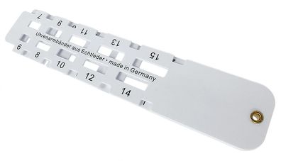 Größenmesser / Speziallineal zum Messen der Anstoßbreite LUG END RULER